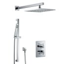 HSK Shower Set 3.05 Eckig, Oberfläche Chrom