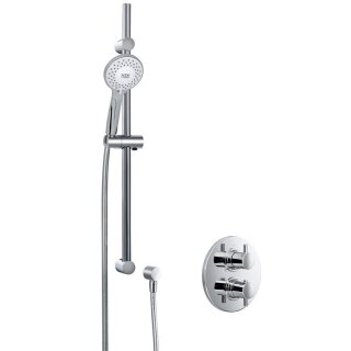 HSK Shower Set 1.22 Rund, Brausestange Länge bis 800 mm