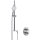 HSK Shower Set 1.22 Rund, Brausestange Länge bis 800 mm