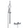 HSK Shower Set 1.21 Rund, Brausestange Länge bis 800 mm