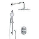 HSK Shower Set 1.05 Rund, Oberfläche Chrom