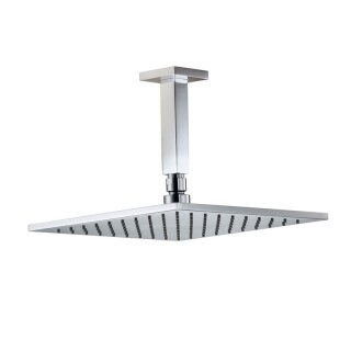HSK Deckenarm, Eckig mit Kopfbrause, Kopfbrause Eckig, flach, 250 × 250 × 8 mm