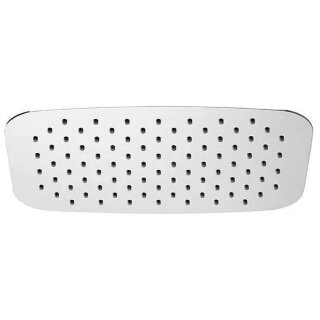 HSK Kopfbrause Softcube, super-flach, Edelstahl poliert, 400 × 250 × 2 mm