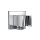 HSK Wandanschlussbogen Eckig, mit integriertem Handbrausehalter