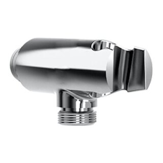 HSK Wandanschlussbogen Rund, mit integriertem Handbrausehalter