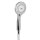 HSK Design-Handbrause Rund, inkl. Brauseschlauch, Silber