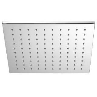 Kopfbrause Eckig, flach, 250 × 250 × 8 mm
