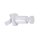 Bademantelknopf RAL9016