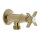Tres Tres Clasic, Waschmaschinenhahn, Altmessing