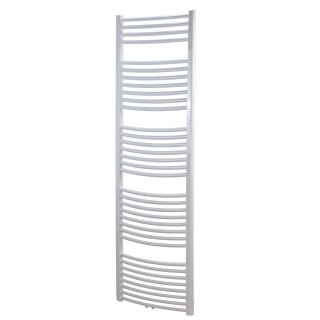 Badheizkörper Sophie, Standard, 790mm x 450mm, gebogen, Mittelanschluss, RAL9016