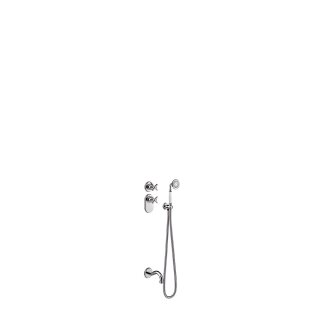 Tres Tres Clasic, Thermostatset Unterputz Wannenbatterie, chrom