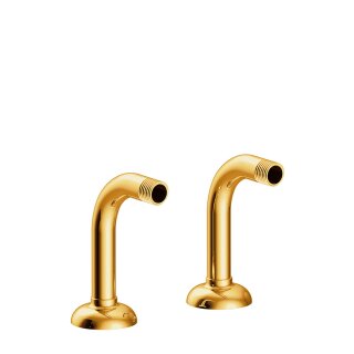 Tres Tres Clasic, Adapter-Winkelstück Bad/Dusche, 24k Gold