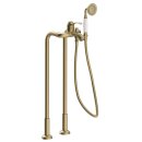 Tres Tres Clasic, Einhebel Wannenmischer, Altmessing matt