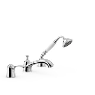 Tres Tres Clasic, Wannenrandbatterie 3 Loch, chrom