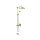 Tres Tres Clasic, Unterputz Wannenset (3 Wegeverteiler), Altmessing matt