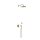 Tres Tres Clasic, Unterputz Brauseset, Altmessing