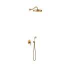 Tres Tres Clasic, Unterputz Brauseset, 24k Gold