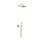 Tres Tres Clasic, Unterputz Brauseset, 24k Gold