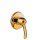 Tres Tres Clasic, Unterputz-Einhandmischer (1-Weg), 24k Gold