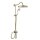 Tres Tres Clasic, Brausegarnitur ohne Armatur, Altmessing