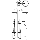 Tres Tres Clasic, Showerset, Altmessing