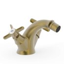 Tres Tres Clasic, Bidetbatterie, Altmessing matt