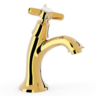 Tres Tres Clasic, Wasserhahn für Kaltwasser, 24k Gold