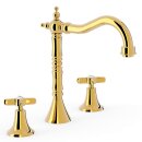 Tres Tres Clasic, Waschtischbatterie, 24k Gold