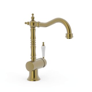Tres Tres Clasic, Einhebel Waschtischmischer, Altmessing matt