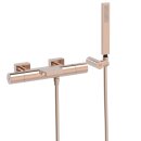 Tres Project-Tres, Thermostat Wannenbatterie, 24k Rotgold