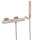 Tres Project-Tres, Thermostat Wannenbatterie, 24k Rotgold