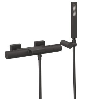 Tres Project-Tres, Thermostat Wannenbatterie, schwarz matt