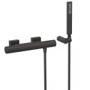 Tres Project-Tres, Thermostat Brausebatterie, schwarz matt
