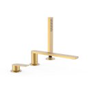 Tres Project-Tres, Einhebel Wannenrandbatterie, 24k Gold...