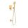 Tres Project-Tres, Unterputz Brauseset Rapid-Box, 24k Gold matt