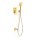 Tres Project-Tres, Unterputz Brauseset Rapid-Box, 24k Gold