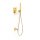 Tres Project-Tres, Unterputz Brauseset Rapid-Box, 24k Gold