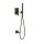 Tres Project-Tres, Unterputz Brauseset Rapid-Box, schwarz bronze