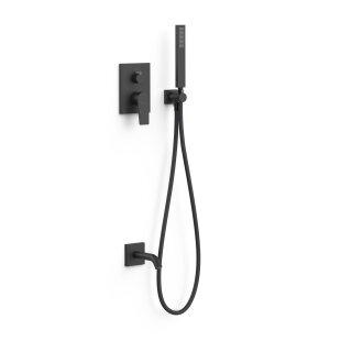 Tres Project-Tres, Unterputz Brauseset Rapid-Box, schwarz matt