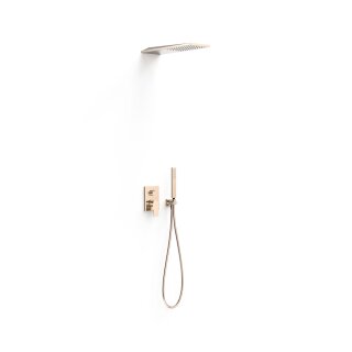 Tres Project-Tres, Unterputz Brauseset Rapid-Box, 24k Rotgold