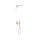 Tres Project-Tres, Unterputz Brauseset Rapid-Box, 24k Rotgold