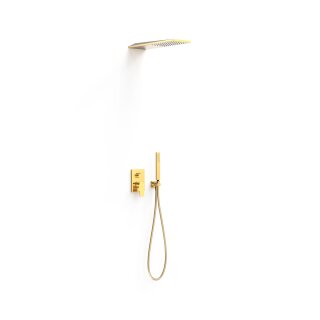 Tres Project-Tres, Unterputz Brauseset Rapid-Box, 24k Gold