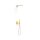 Tres Project-Tres, Unterputz Brauseset Rapid-Box, 24k Gold
