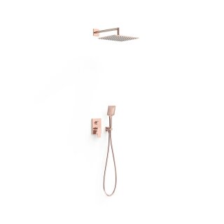 Tres Project-Tres, Unterputz Brauseset Rapid-Box, 24k Rotgold