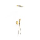 Tres Project-Tres, Unterputz Brauseset Rapid-Box, 24k Gold