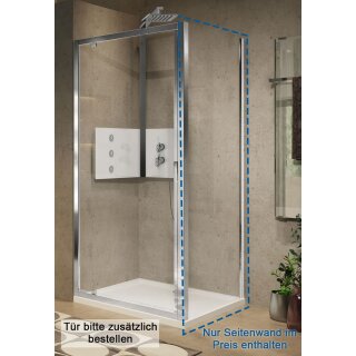 Novellini Lunes 2.0 GST  Seitenwand für Pendeltür