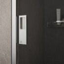 Novellini Opera 2ASTF+FS Seitenwand für doppelte Schiebetür, 2 Schiebetüren + 2 Festteile für Seitenwand