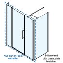Novellini Young T2F+S Pendeltür für Seitenwand