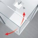 Novellini Young T2F+S Pendeltür für Seitenwand