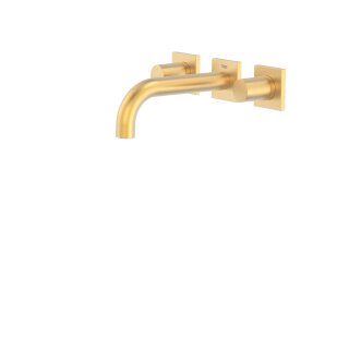 Tres Project-Tres, Zweigriff UP Waschtischmischer, 24k Gold matt